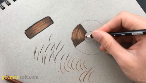 پکیج آموزش نقاشی با مداد رنگی
